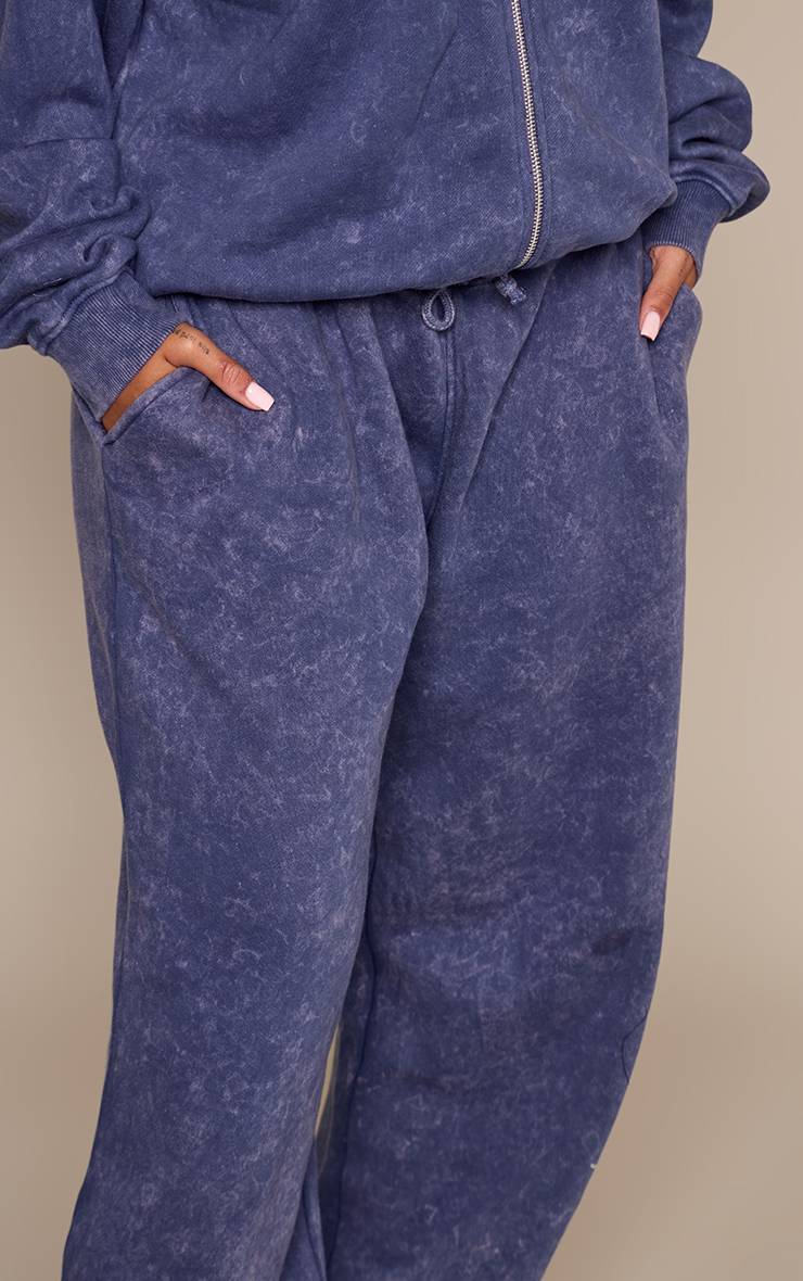 Russian Navy Prettylittlething Shape Jogging Large À Jambes Évasées