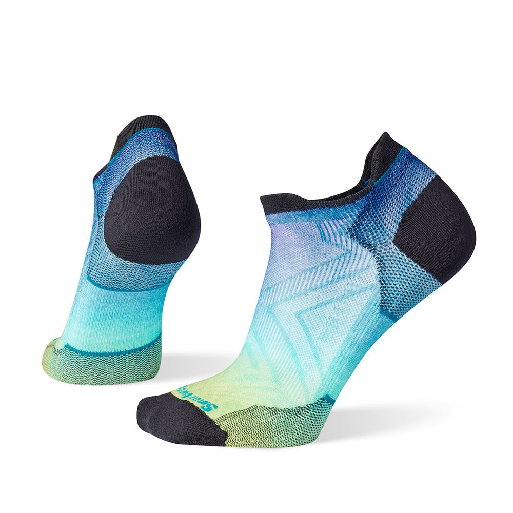 Smartwool RUN ZERO CUSHION OMBRE PRINT - Chaussettes Femme capri