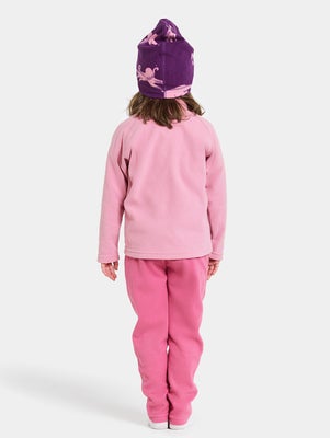 Didriksons Monte Fleecejakke, Light Heather Pink