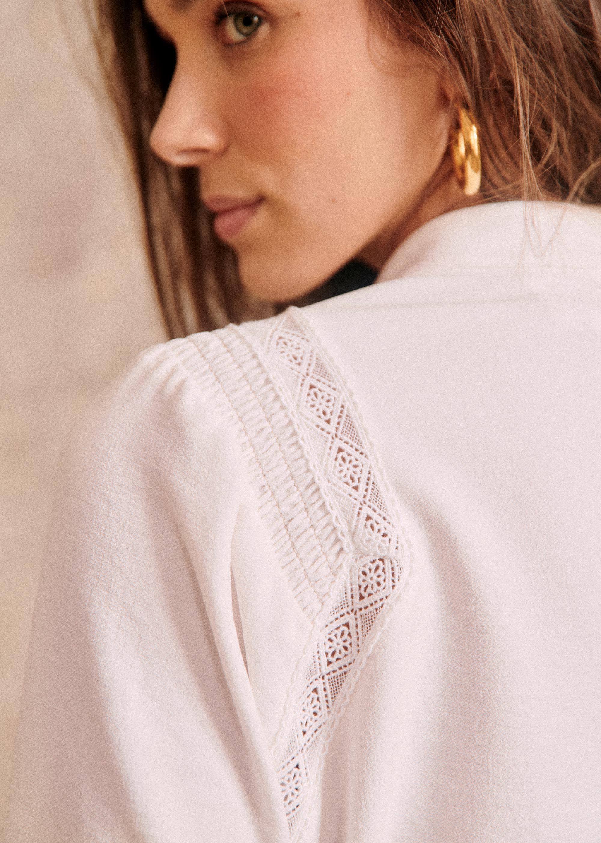 Blouse Fride - Ecru - E-SHOP/CHEMISES & BLOUSES 5905268