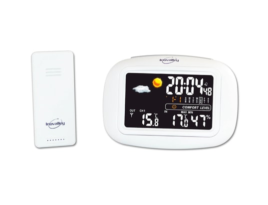 INOVALLEY - Station météo avec écran lcd couleur