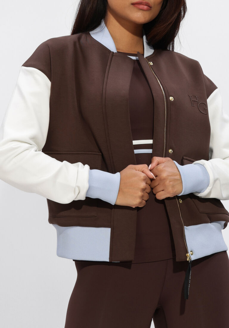 lichtroze house of gravity jack bomber jacket