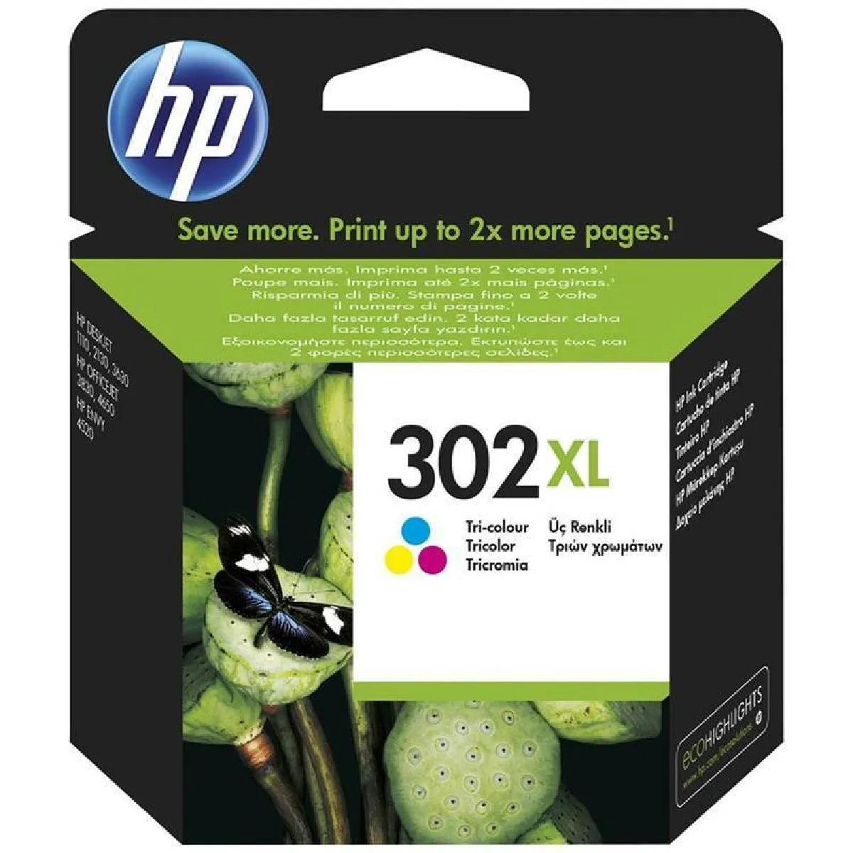 HP 302XL Noir