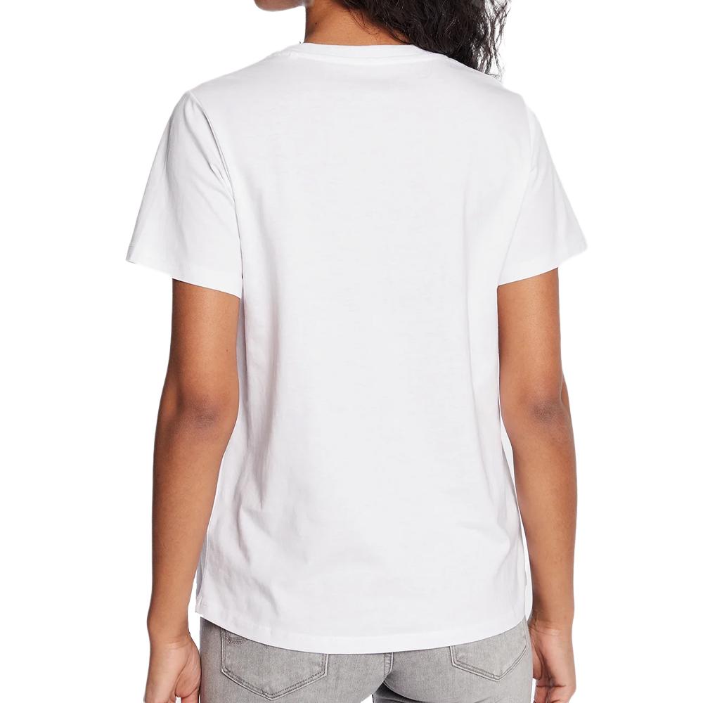 Pepe jeans T-shirt Blanc Femme Pepe Jeans Wendy Chest