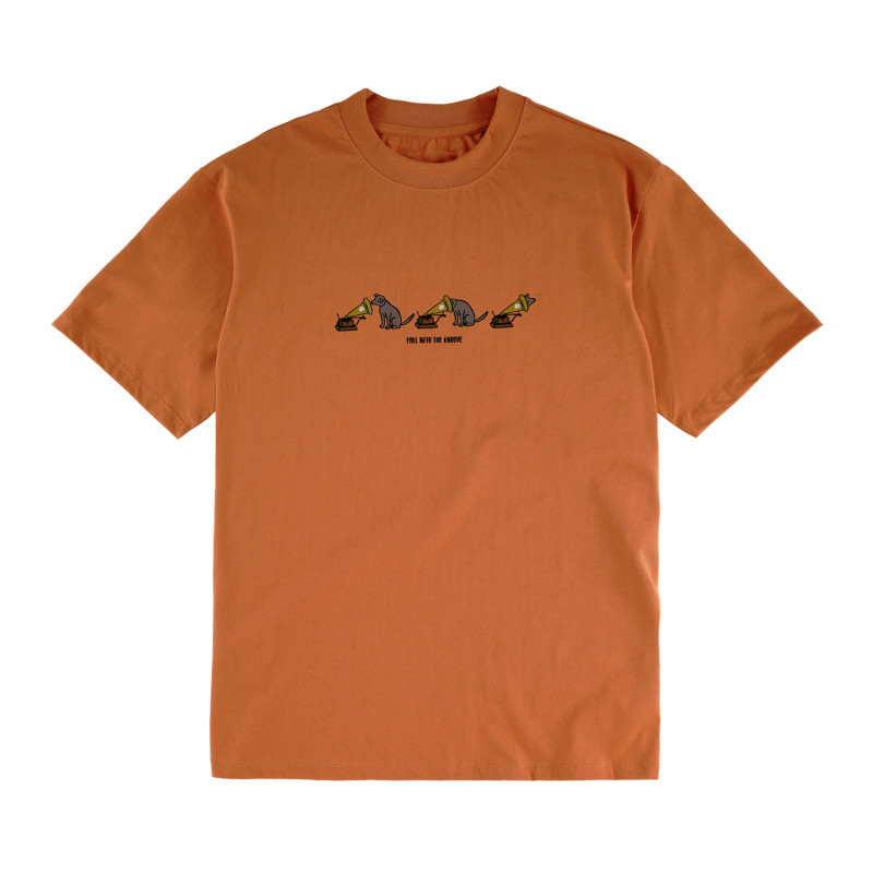 T-shirt GROOVE - Orange