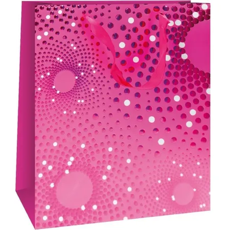 Trötsch Geschenktasche Metallic Medium, 1 Stück, 4-fach sortiert