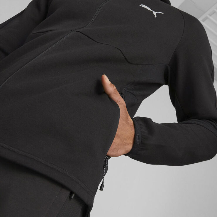 Puma Evostripe Full-Zip hættetrøje Sort