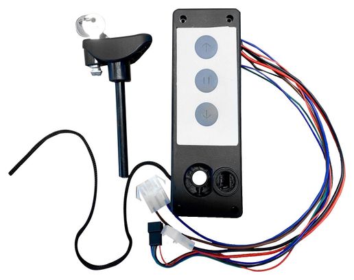 Eufab -  Pièce Porte-vélo Eufab: Panneau De Commande Pour Goupille De Sécurité (ancienne Version De 2016 À 2019)