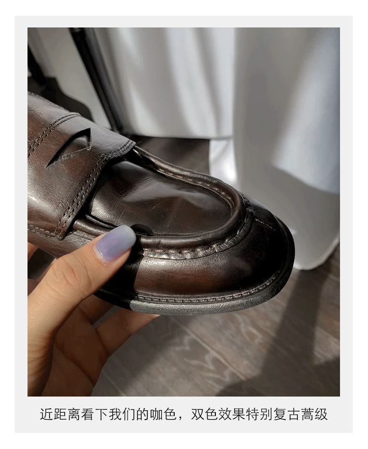 FRAISO - Loafers van echt leer