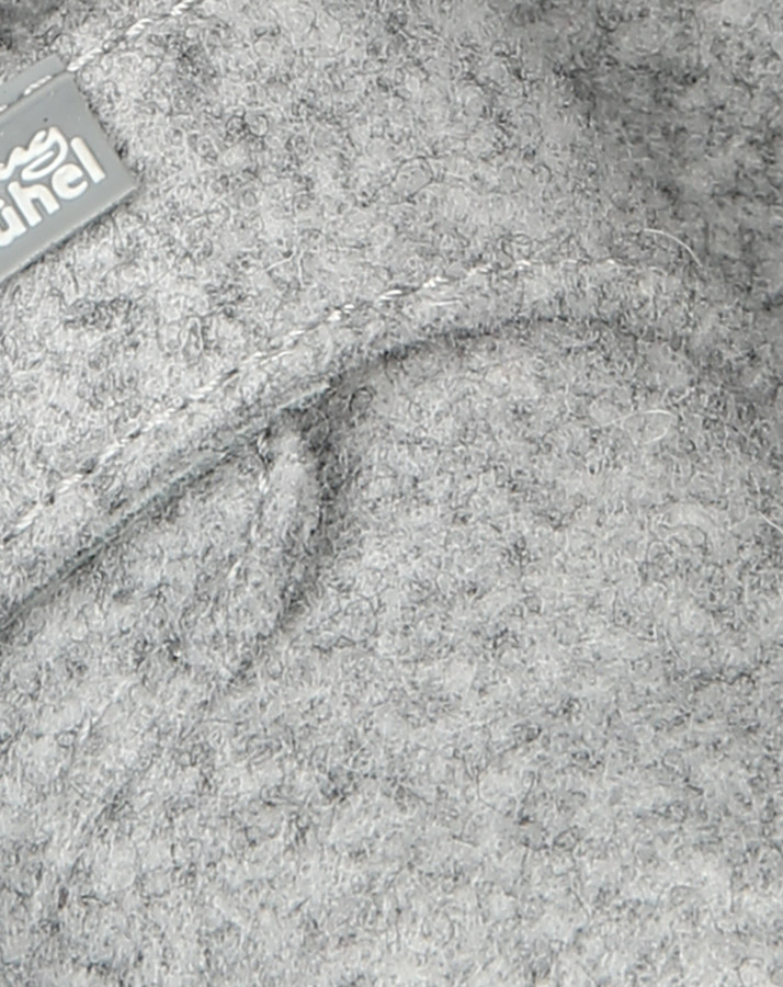 Klett-Hausschuhe SOLID in hellgrau