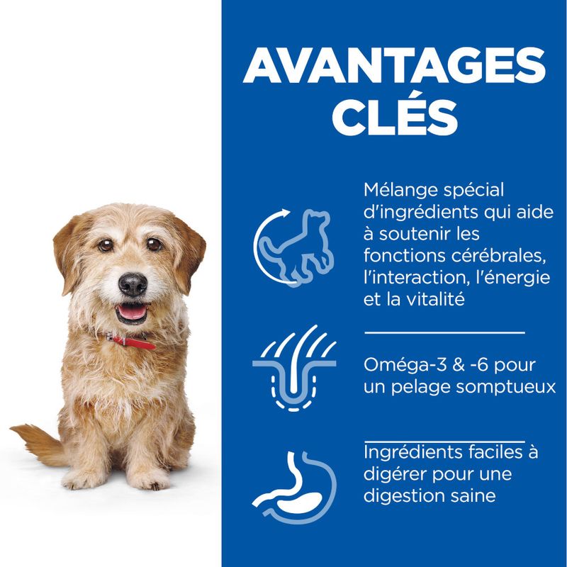 Hill's Science Plan Mature Adult 7+ Senior Vitality Small & Mini au poulet