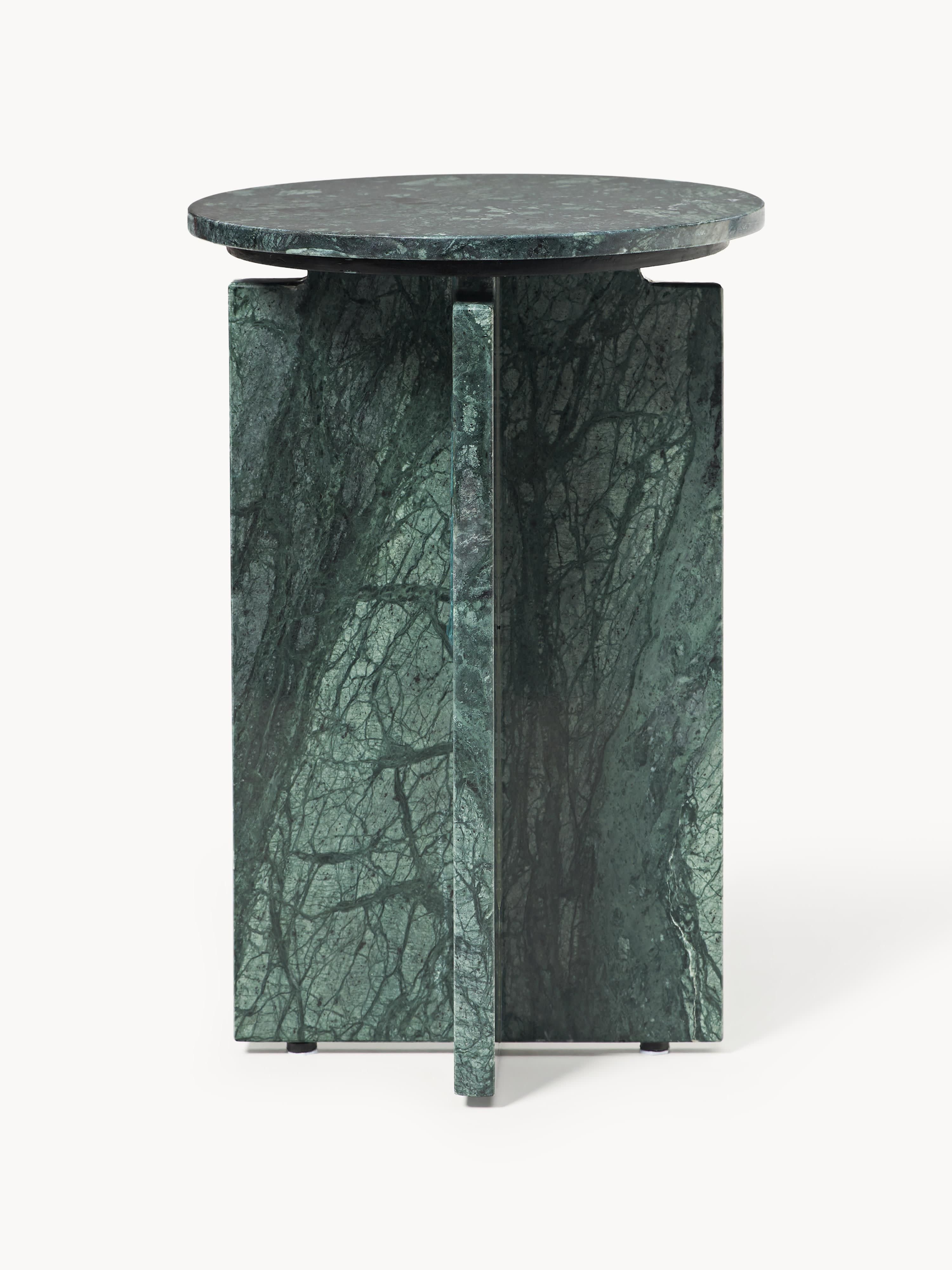 Ronde bijzettafel Marisa van marmer