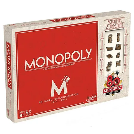 Hasbro Monopoly 80 Jahre Jubiläumsedition