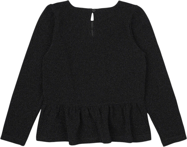 The New TNMila L_S Tee Black beauty