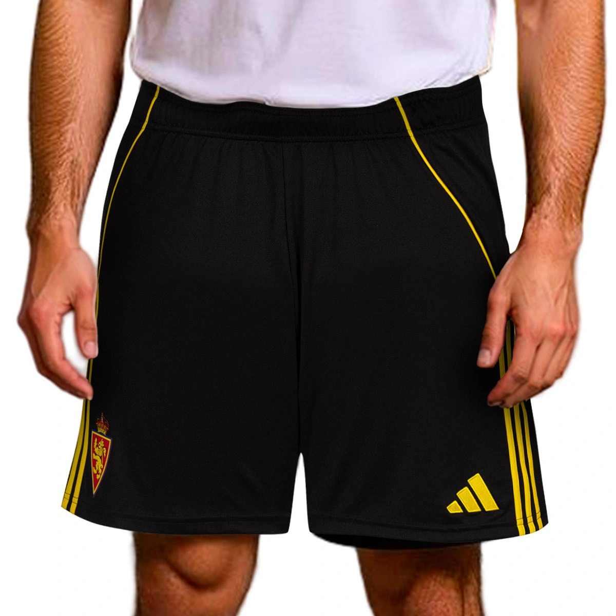 Calções adidas Real Zaragoza Segundo Equipamento 2025-2026