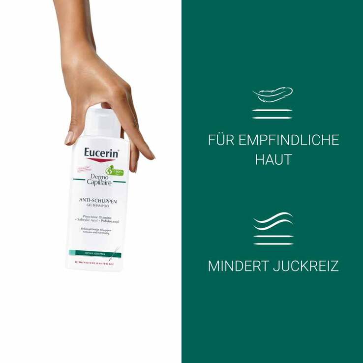Eucerin DermoCapillaire Anti-Schuppen Gel Shampoo, 250 ml