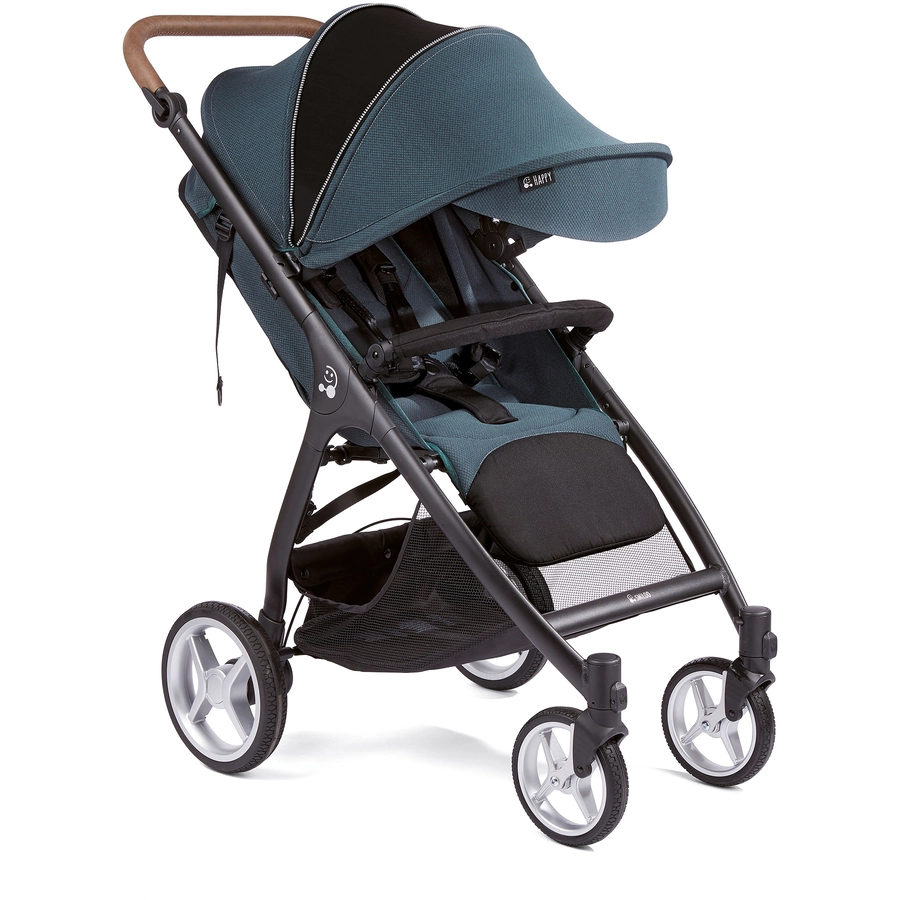 GESSLEIN Buggy SMILOO Happy+ blacktabak ocean blue