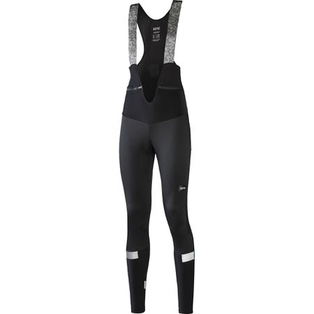 ABILITY GTI Damen-Softshell-Trägerhose mit Polster  black  42