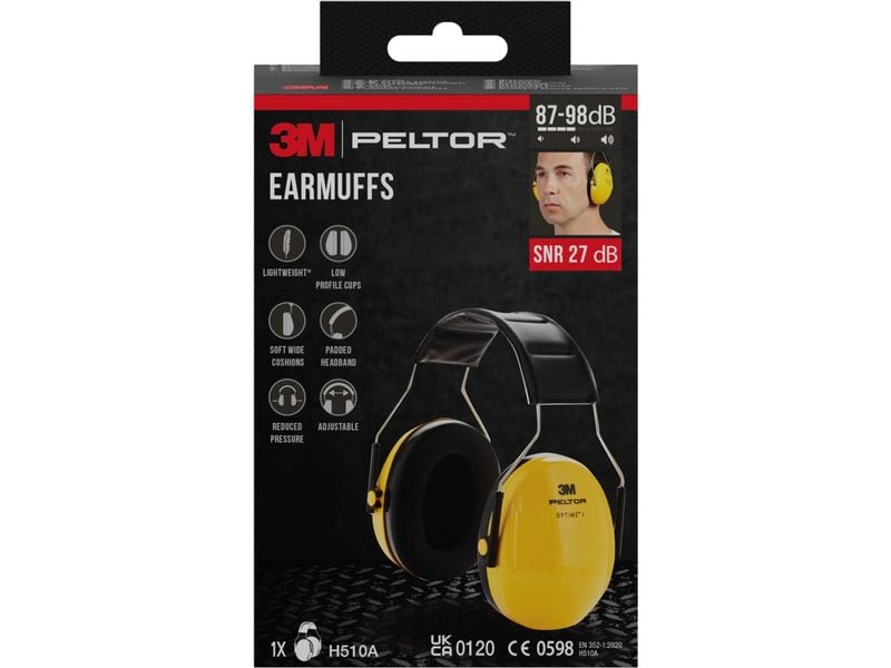 3M Gehörschutz Peltor Optime H510A komfort Kapselgehörschutz