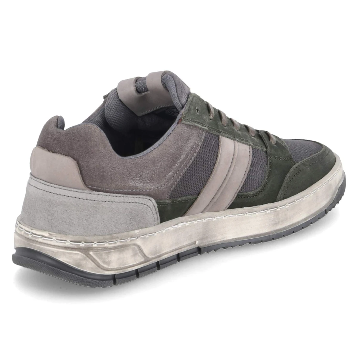 BullboxerLow Sneaker - Khaki - Grey