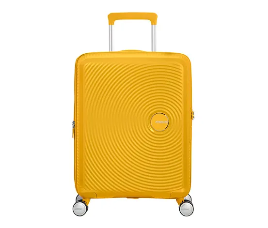 American Tourister Hartschalen-Koffer »Soundbox« Spinner 55/20 TSA EXP, golden yellow