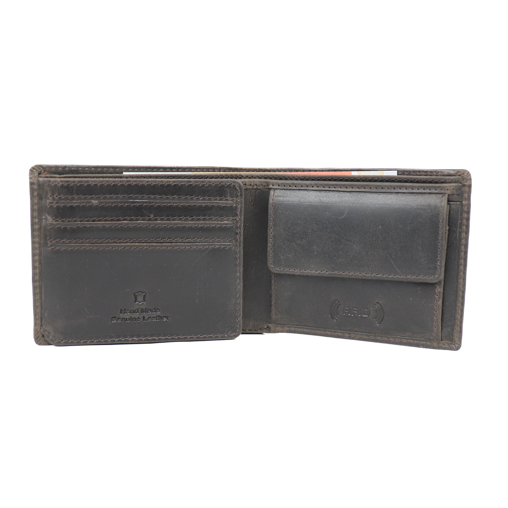 Billfold  'Tom' vintage grijs Vintage grijs