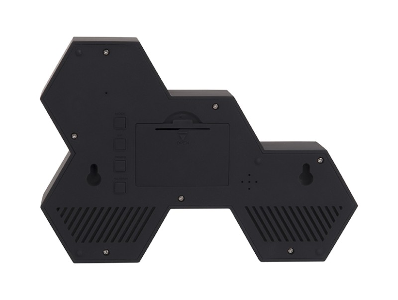 Alarm Clock Six In The Mix KA5805BK Black
