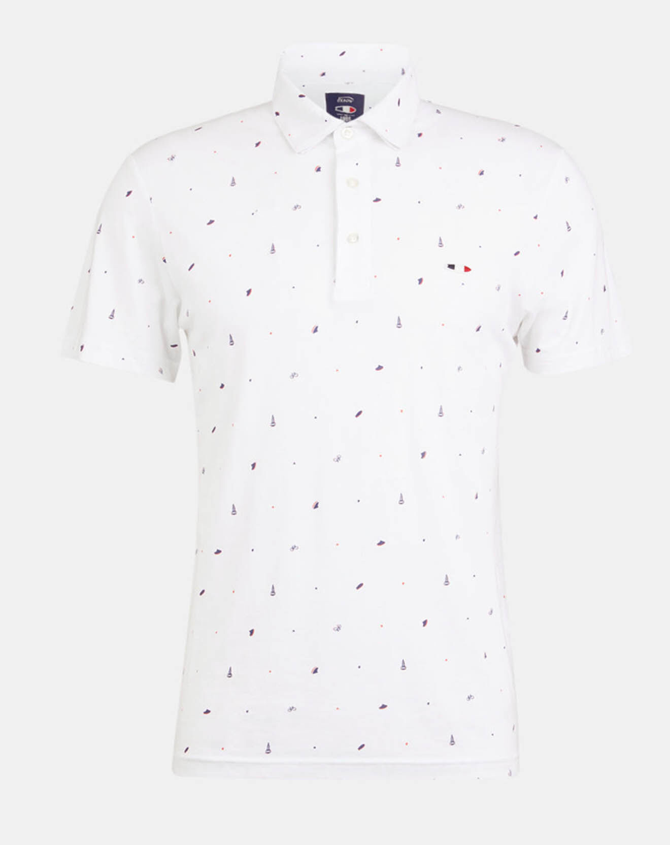 Oxbow Polo Nedra imprimé blanc