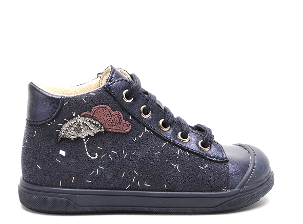 Bopy boots bottine bebe rainy bleu
