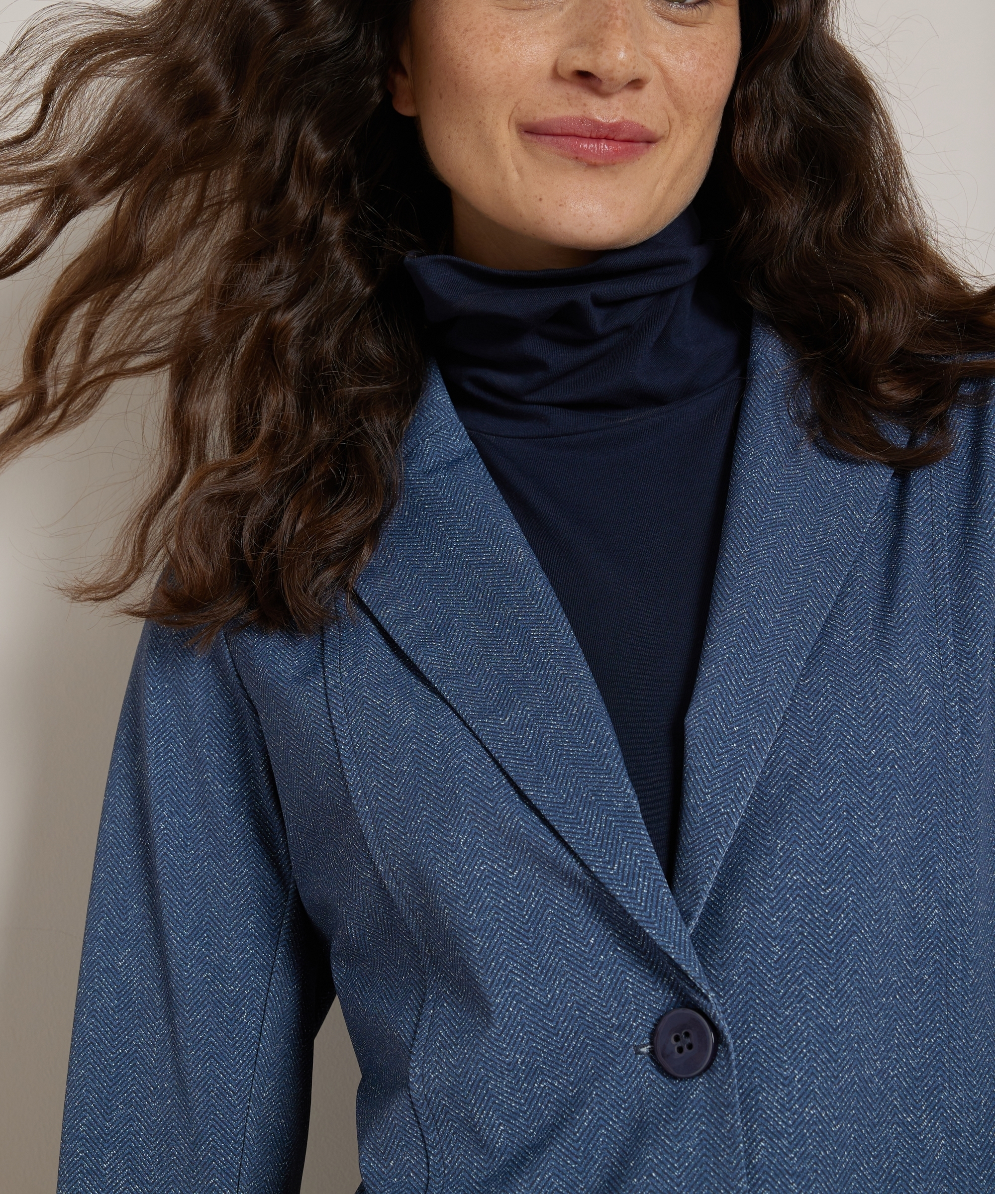 blazer met print