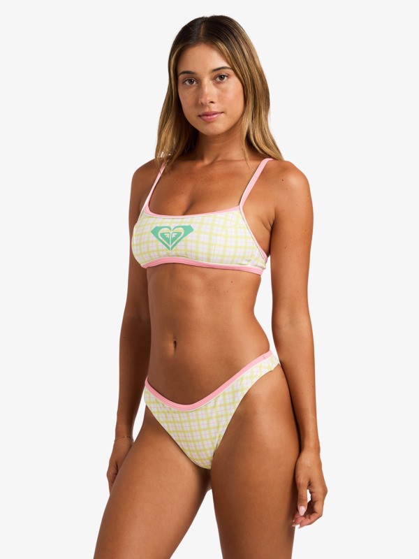 The Swell Bralette Haut de bikini bralette Blanc Femme