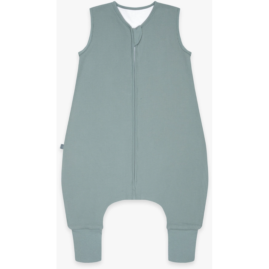 emma & noah Schlafsack mit Füßen Essential Mint