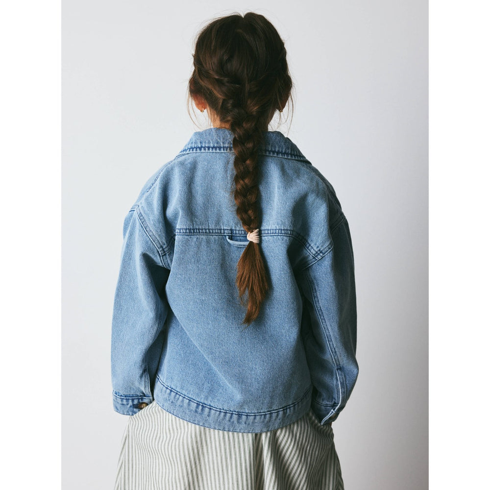 Køb brunobruno nation Light Blue Denim Lou Denim Jakke