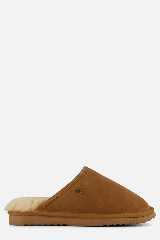 Warmbat Classic Pantoffels cognac Suede