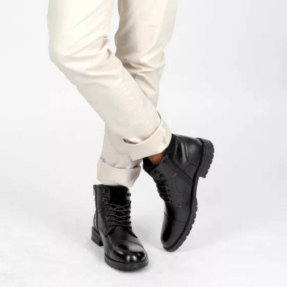 Bottines NOIR DENIM SIDE