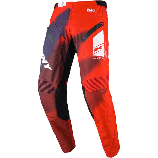 Kenny - Pantalon Titanium Tones Rouge / Noir