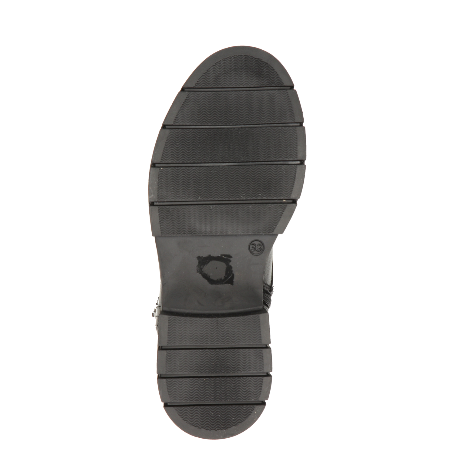dames veterboot Nelson Kids Zwart