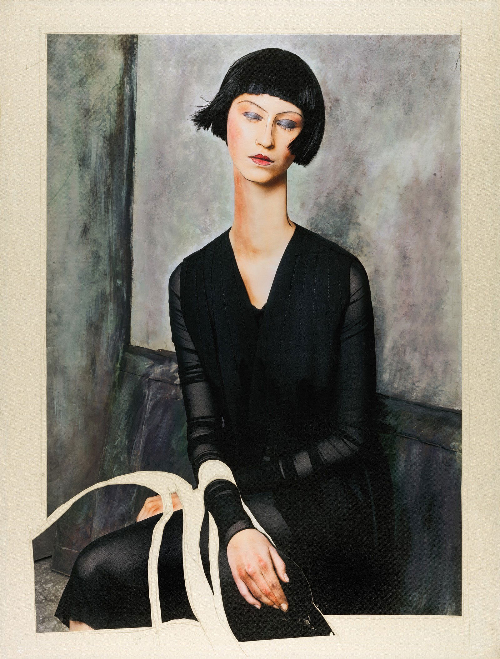 Women V (after Modigliani) by Efren Isaza - Limited Edition. Edition of: 150. Signed.