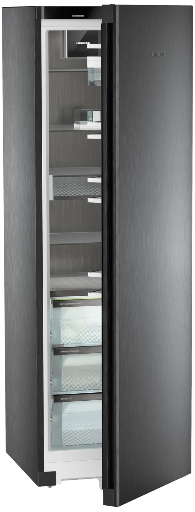 Liebherr Peak BioFresh køleskab RBbsc 528i-22 001 (Sort stål)