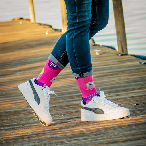 Calcetines Monstruos De Running (1 Hilo)