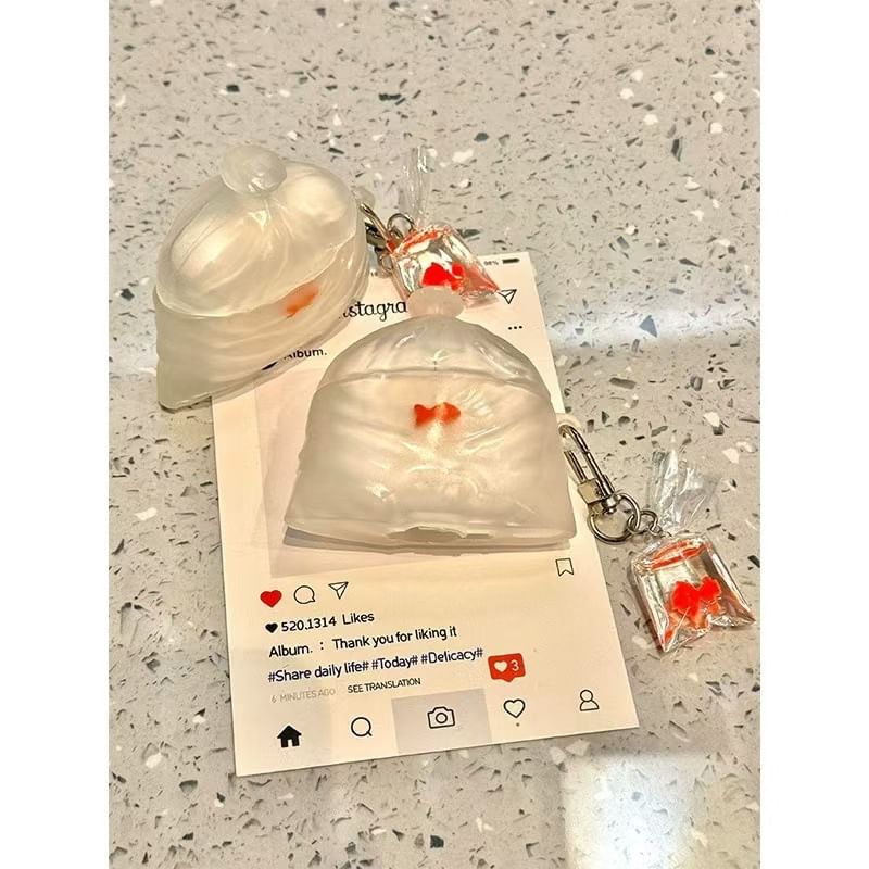 Capritz - Goldfish AirPods / Pro oortelefoonhoesje met bedel