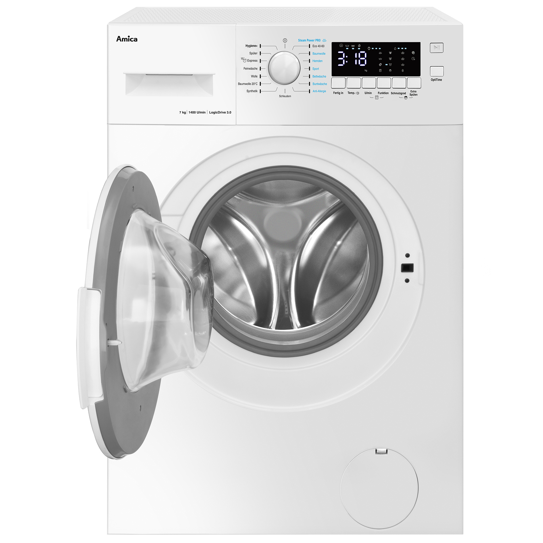 AMICA Waschmaschine WA 474 600 - weiß - 7 kg - A