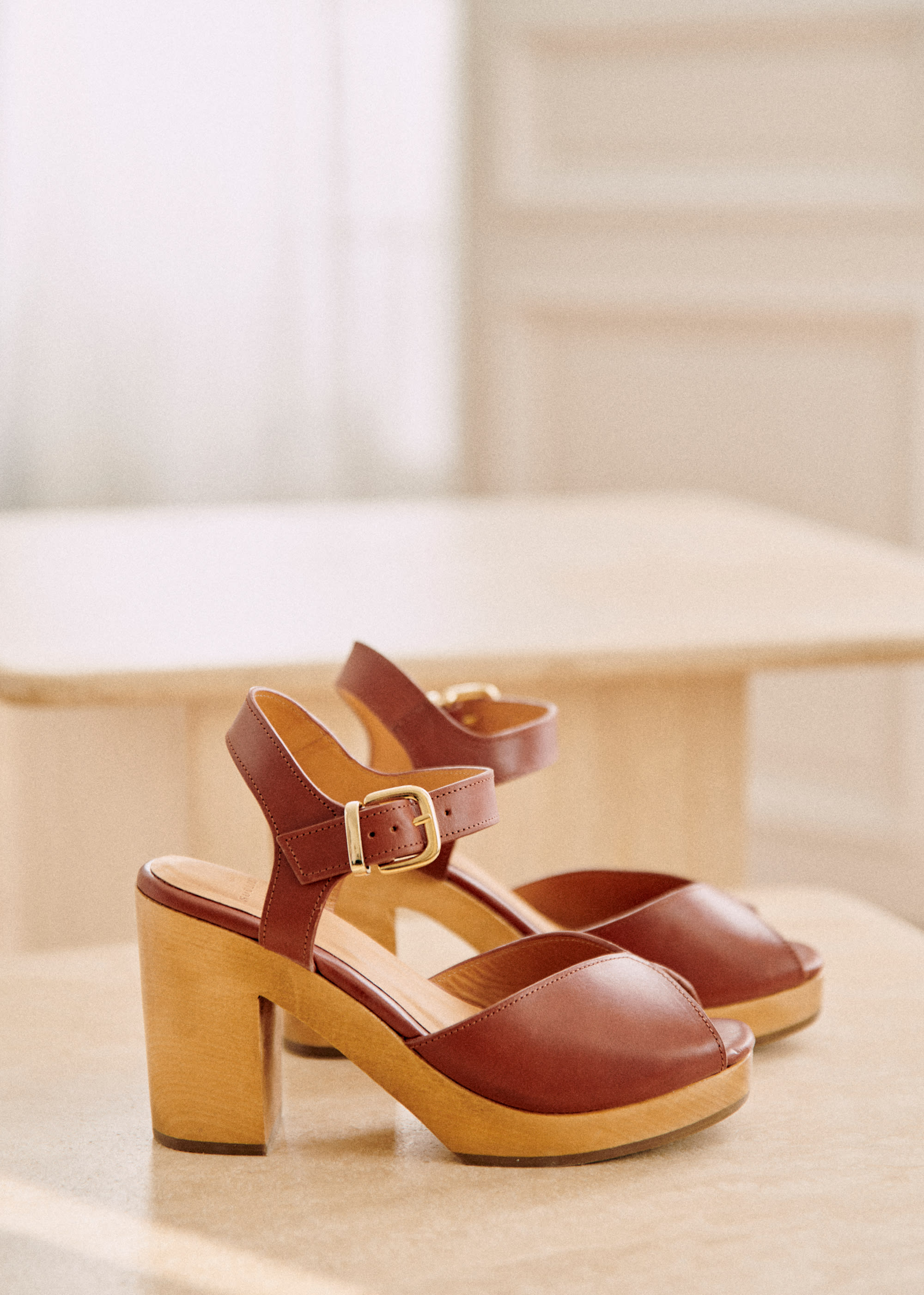 Sabots Fausta - Cuir Naturel Heritage - SOULIERS/SOULIERS Sabots & Espadrilles 5906266