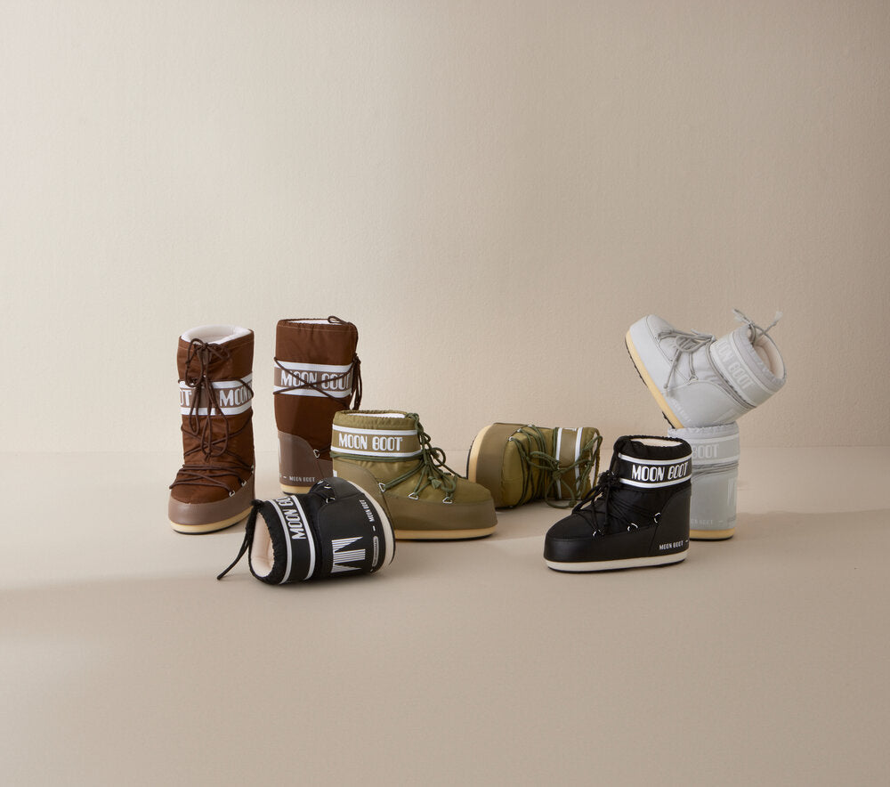 MOON BOOT  Icon High Nylon støvler - Shitake