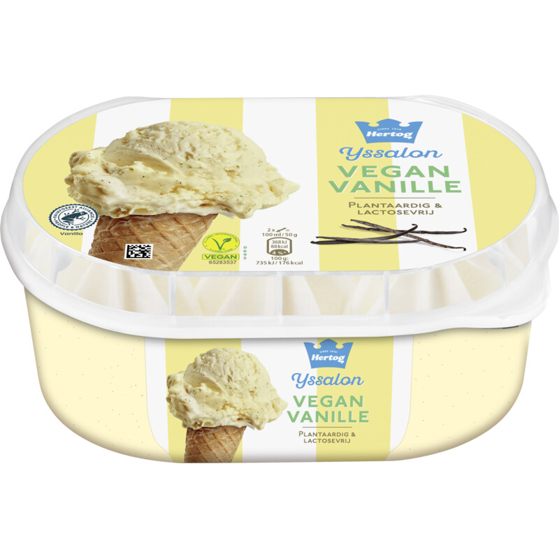 Hertog Ijssalon vegan vanille