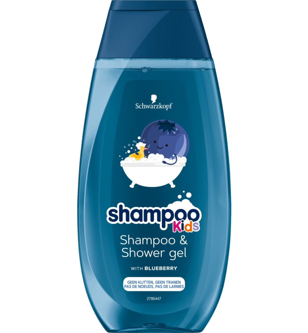 Schwarzkopf Kids blueberry shampoo & showergel (250 ml)