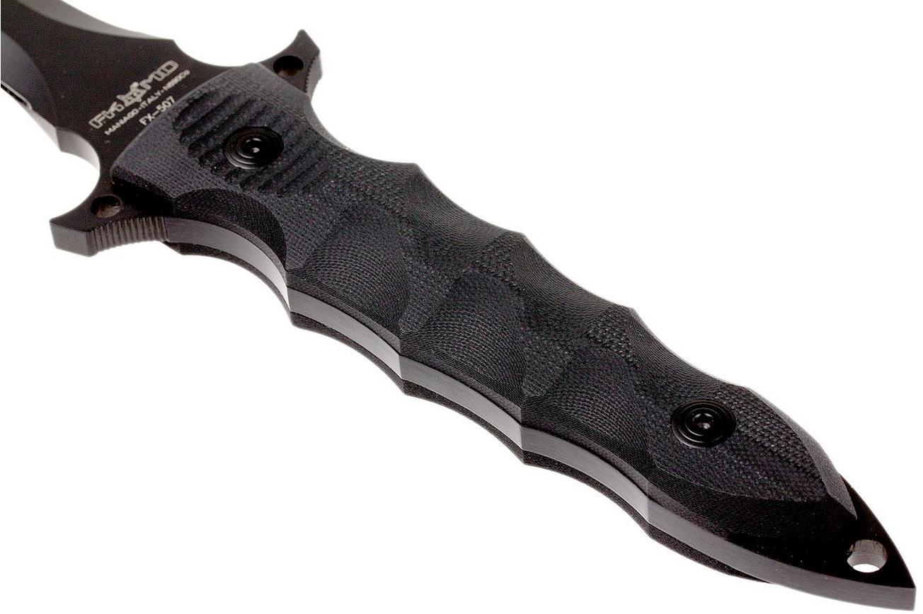 Fox FKMD Modras Black FX-507 dolk, Borut Kincl design