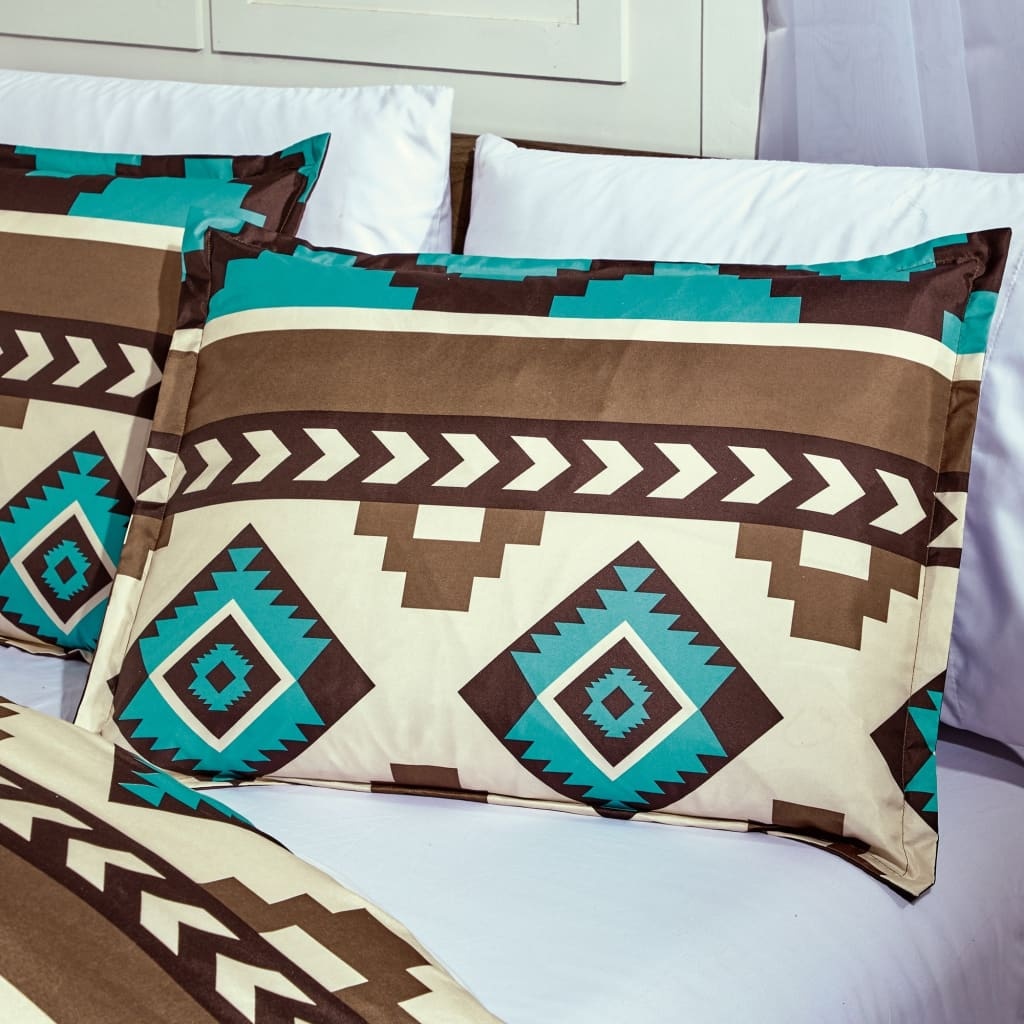 Turquoise Comforter - 6 Piece Set