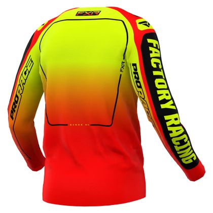 Maillot cross FXR CLUTCH 24 2024 - Noir / Rouge