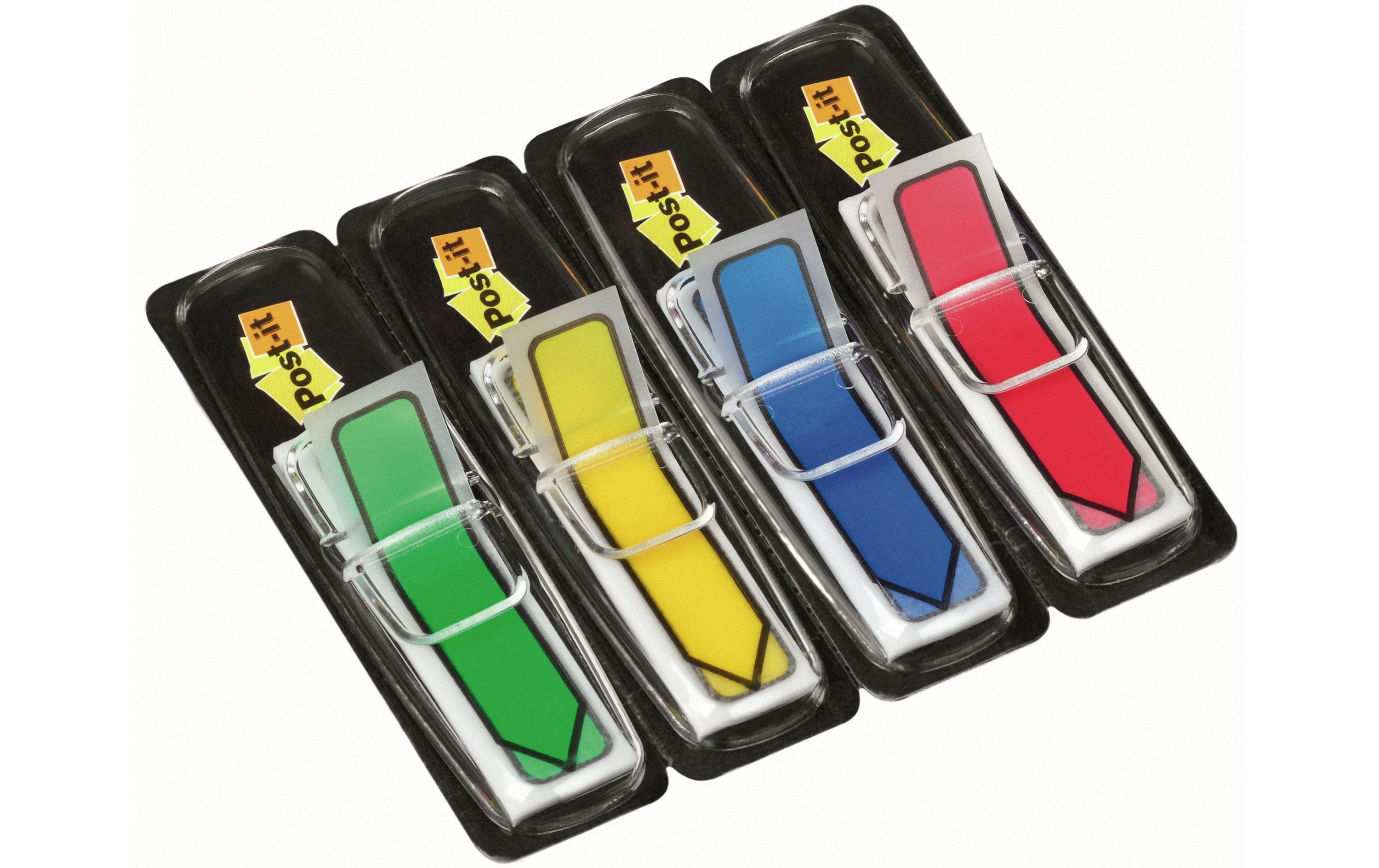 Page Marker Post-it Index Pfeile, 4 StückIndex Haftstreifen Pfeile im Spender
